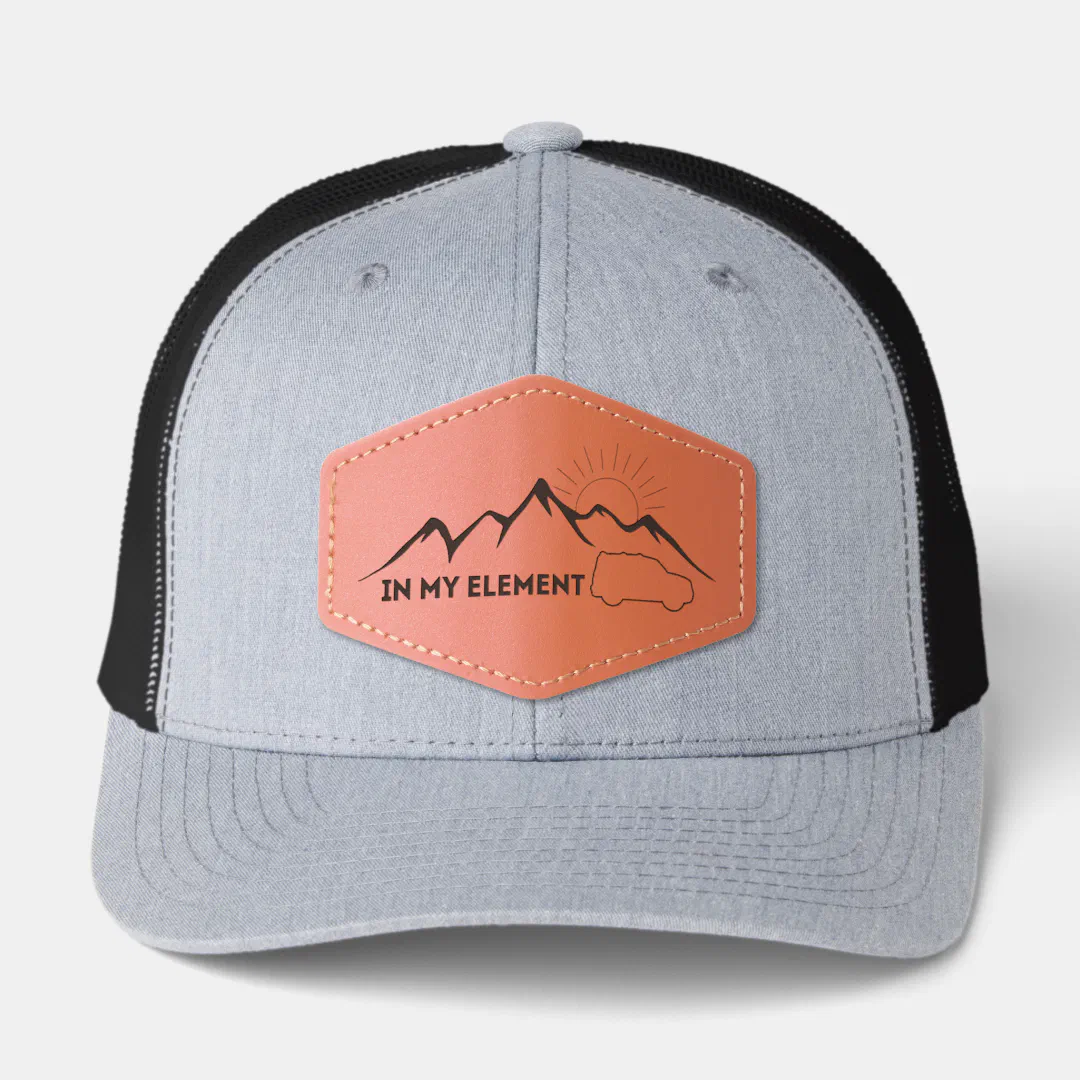 In My Element – Honda Element Leather Patch Hat