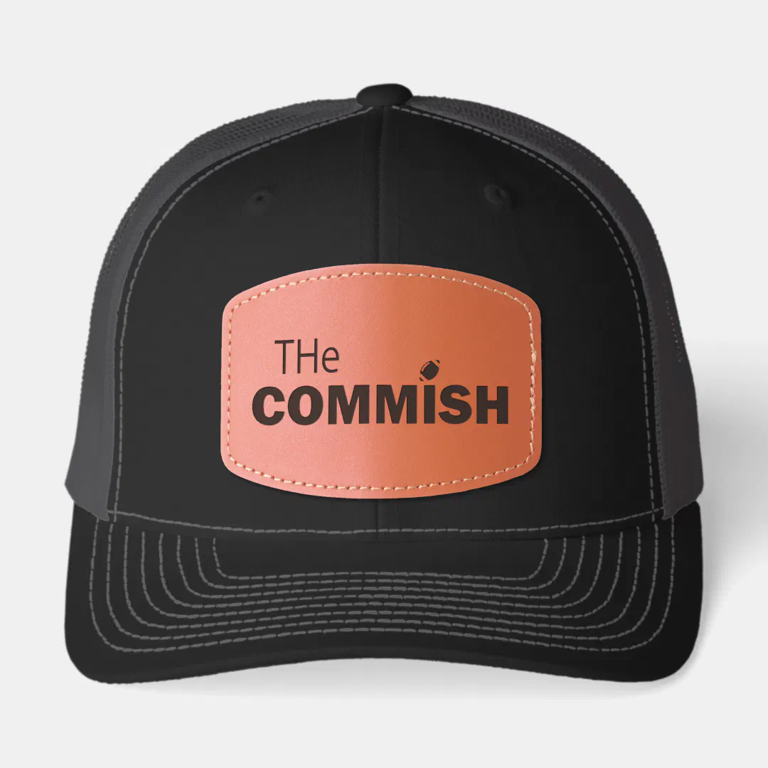 The Commish Hat Choose Patch Shape Richardson 112